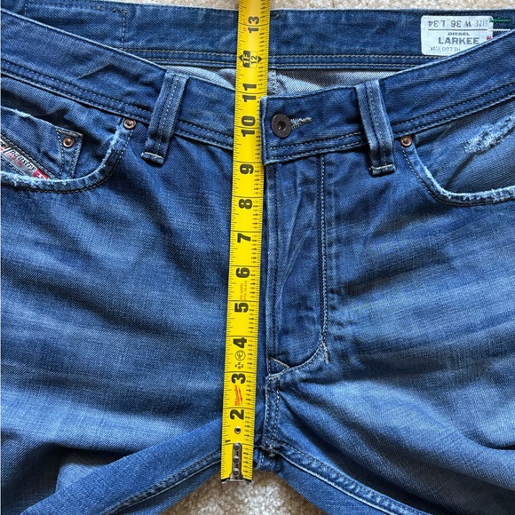 Y2K 2008 Diesel ‘Larkee’ Jeans Made in Italy — 36W — - Picture 11 of 13